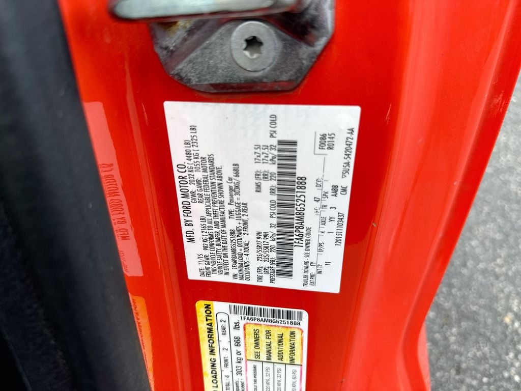 2016 Ford Mustang V6