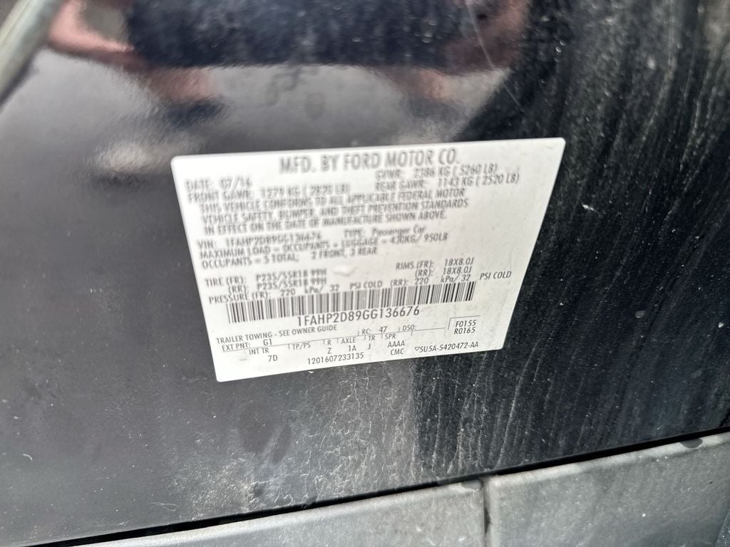 2016 Ford Taurus SE