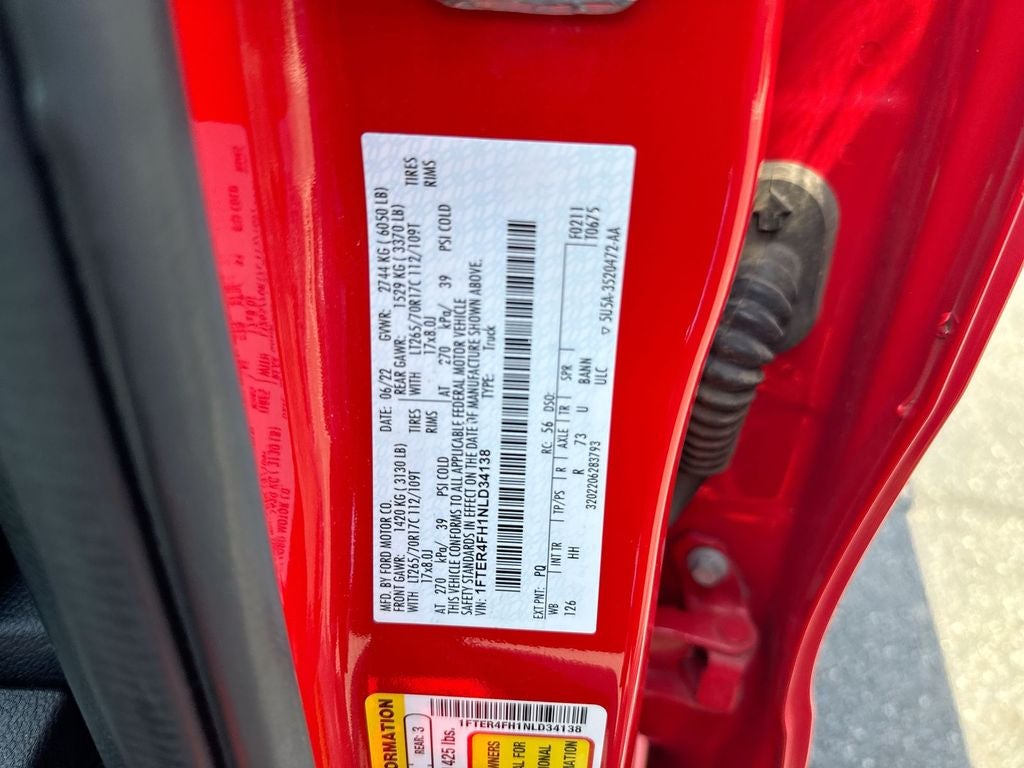2022 Ford Ranger Lariat