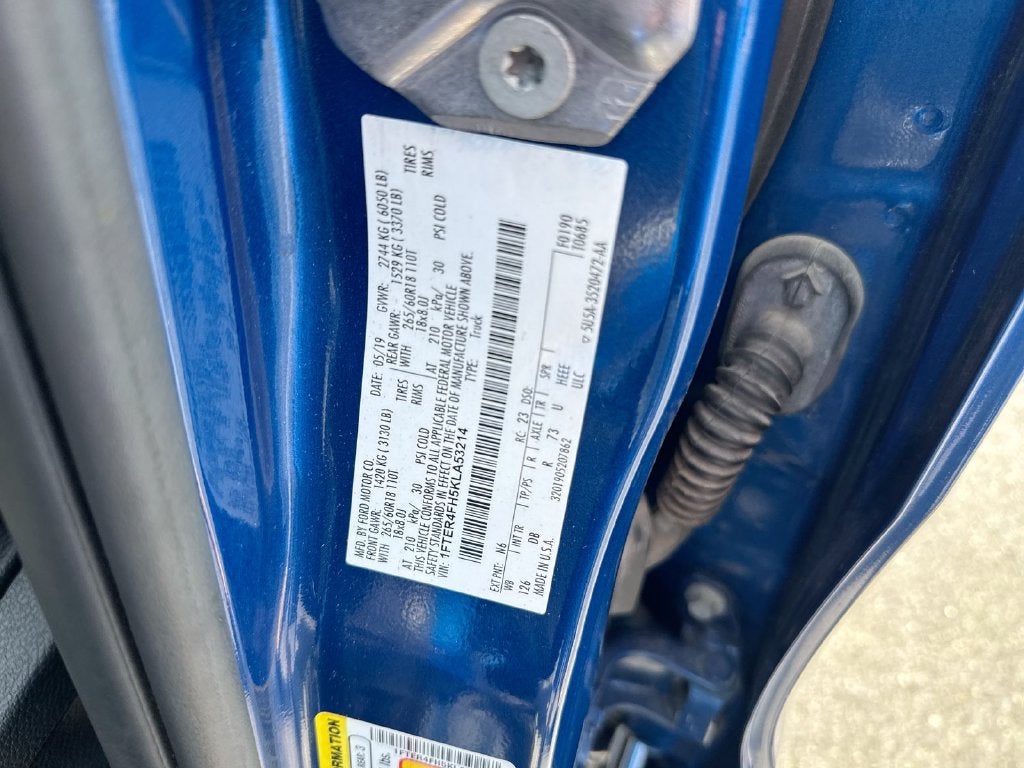 2019 Ford Ranger Lariat