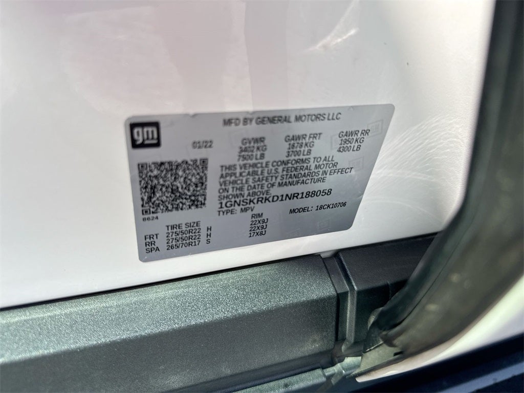 2022 Chevrolet Tahoe RST