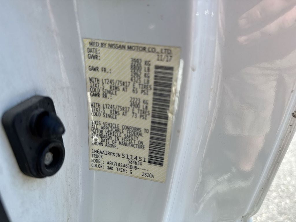 2018 Nissan Titan XD S