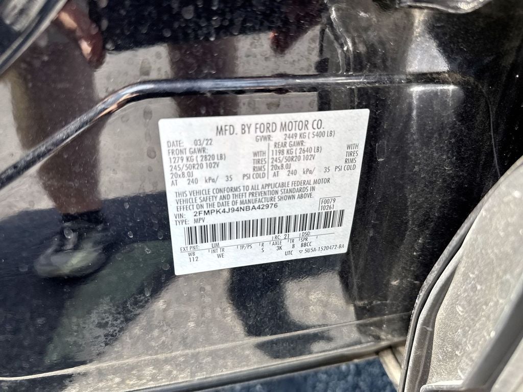 2022 Ford Edge ST Line