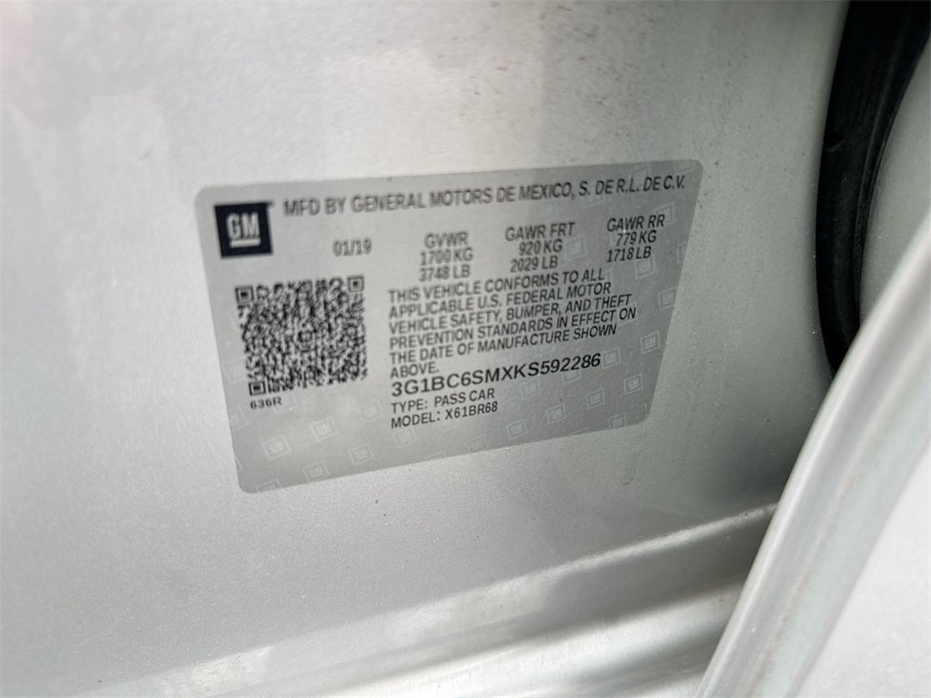 2019 Chevrolet Cruze LS