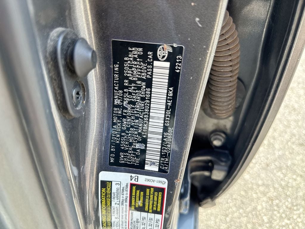 2008 Toyota Avalon XLS