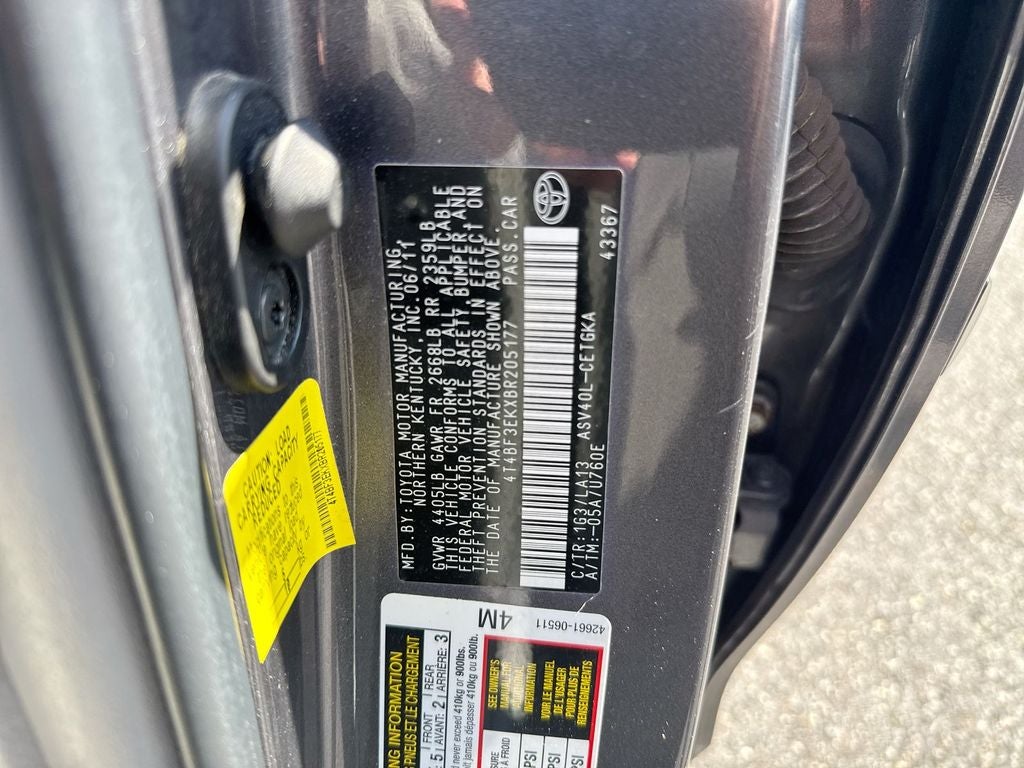 2011 Toyota Camry XLE