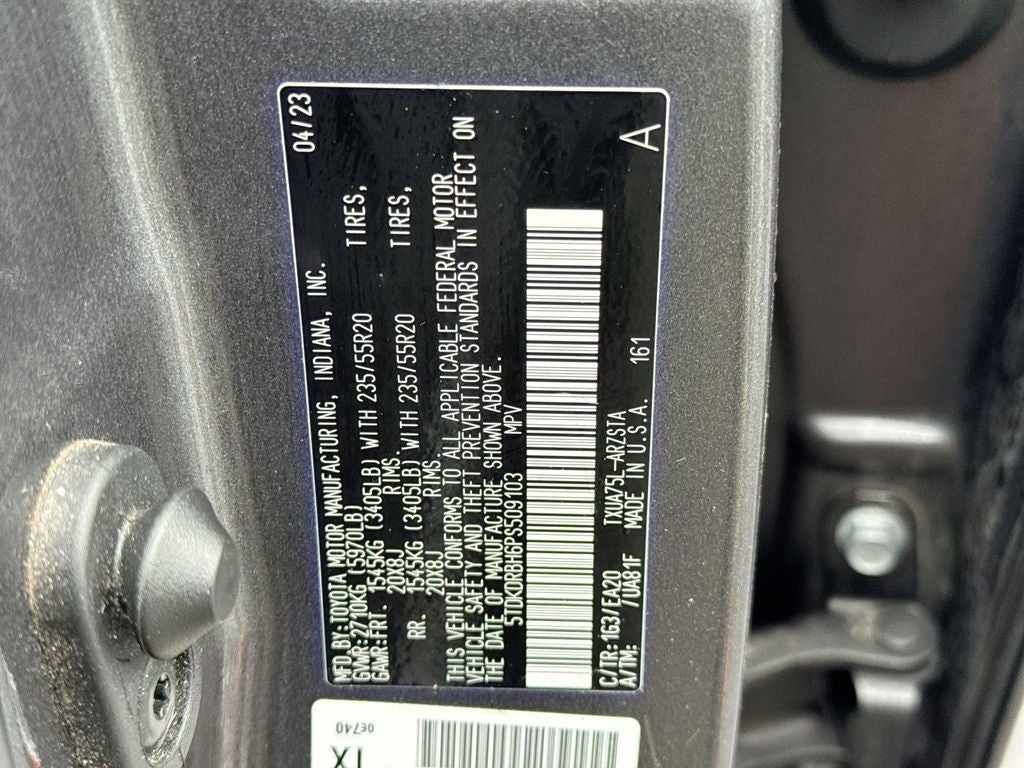 2023 Toyota Highlander XSE