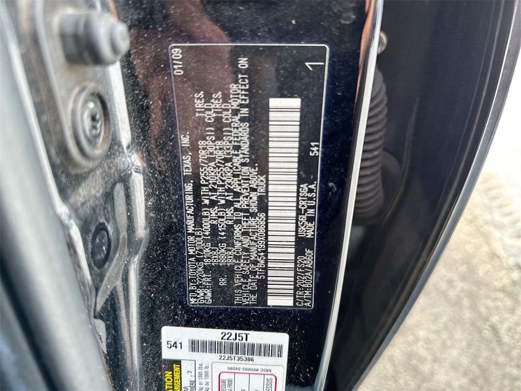 2009 Toyota Tundra Grade