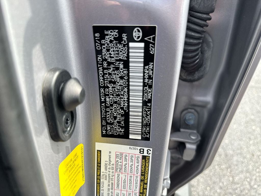 2019 Toyota C-HR XLE