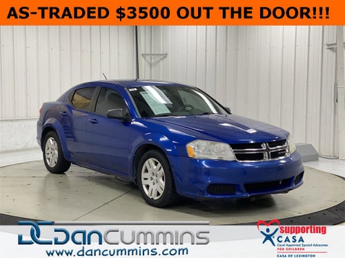 2012 Dodge Avenger SE