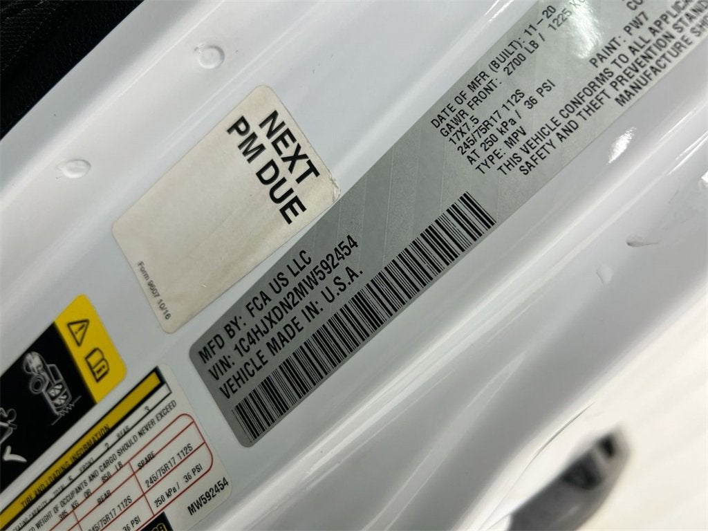 2021 Jeep Wrangler Unlimited Sport S