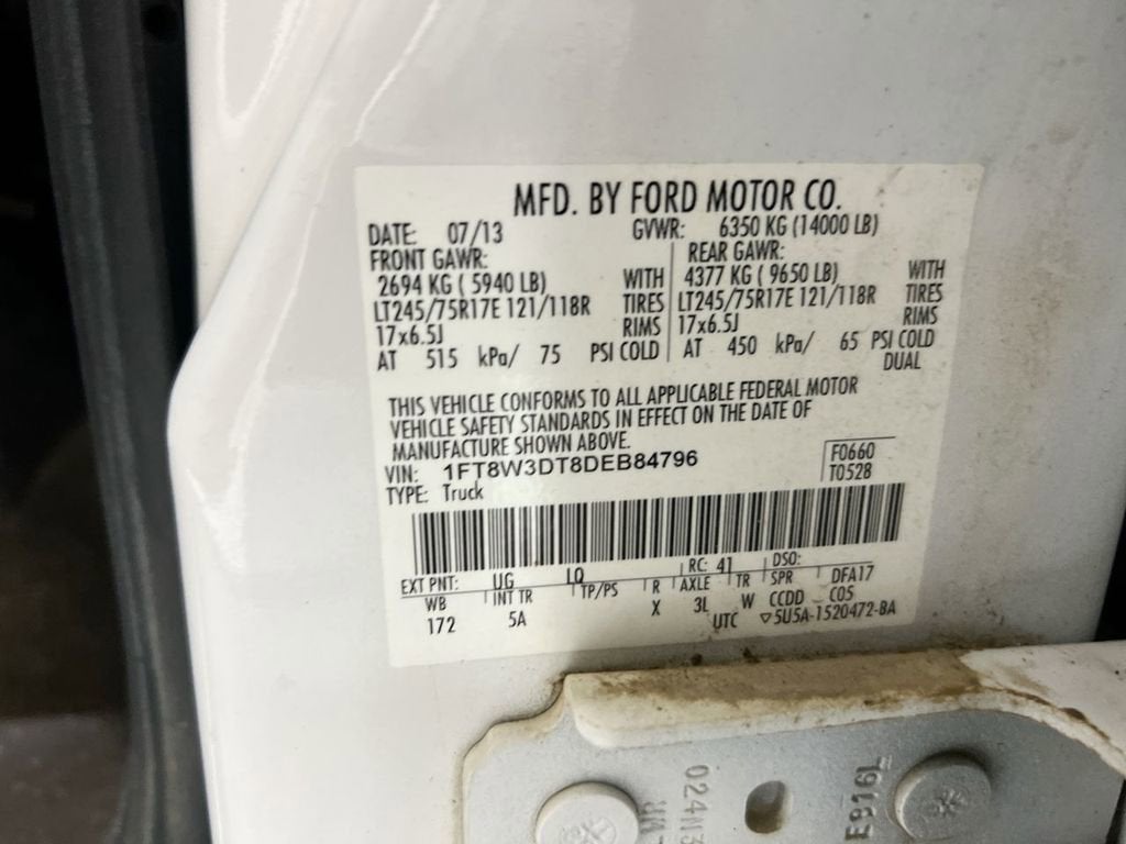 2013 Ford Super Duty F-350 DRW XL