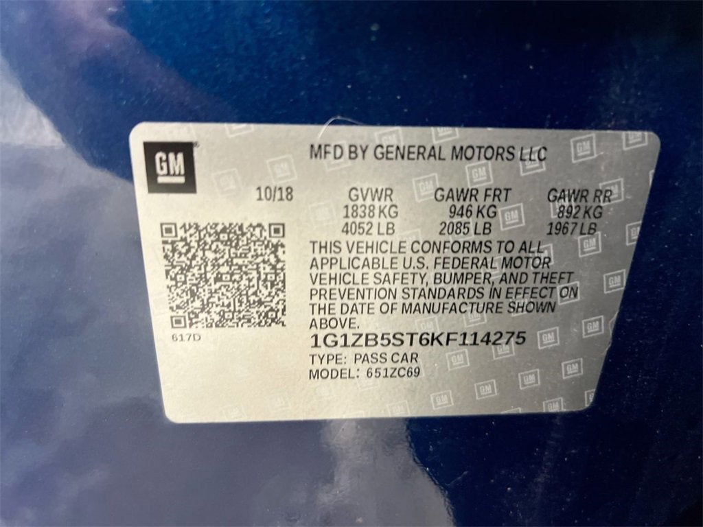 2019 Chevrolet Malibu LS