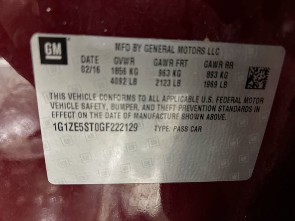 2016 Chevrolet Malibu LT