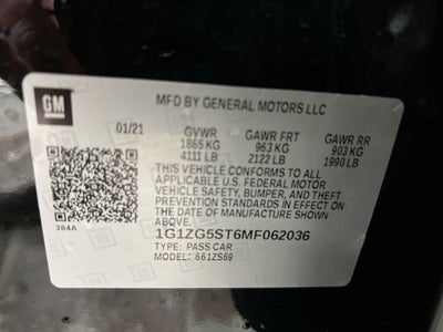 2021 Chevrolet Malibu RS