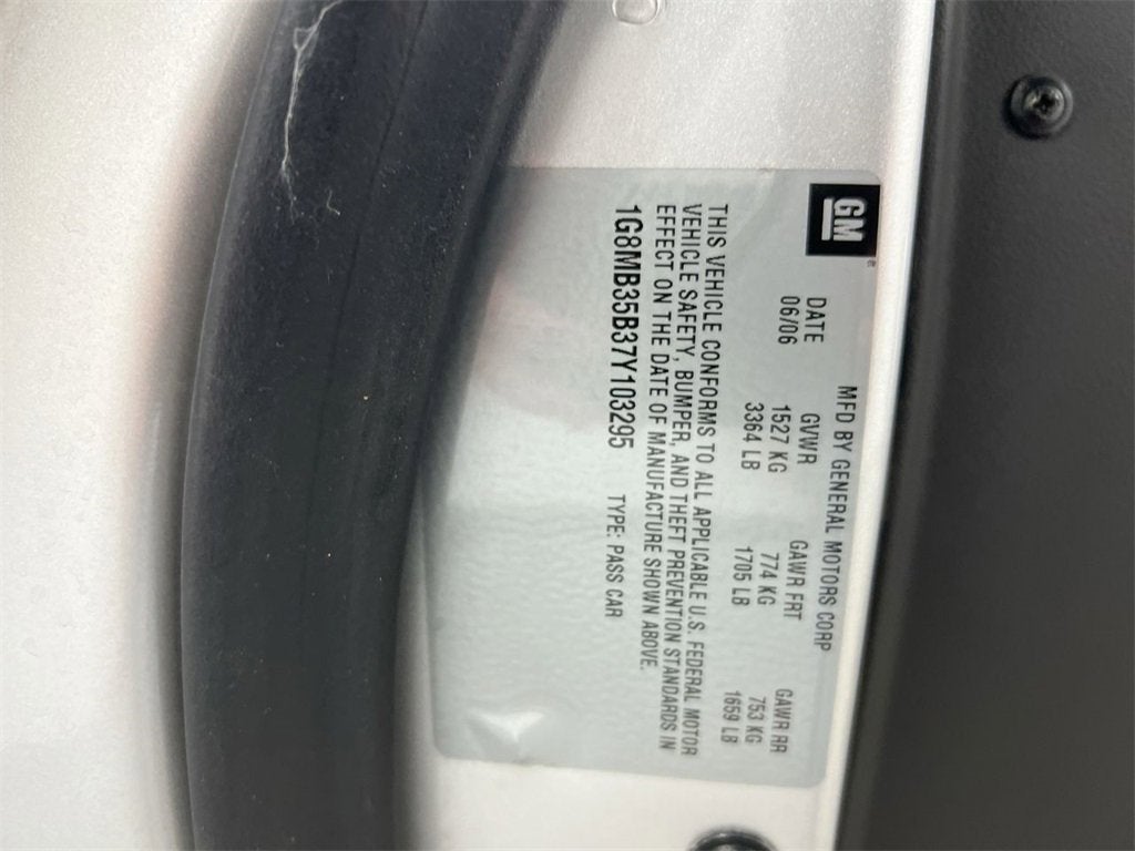 2007 Saturn Sky Base