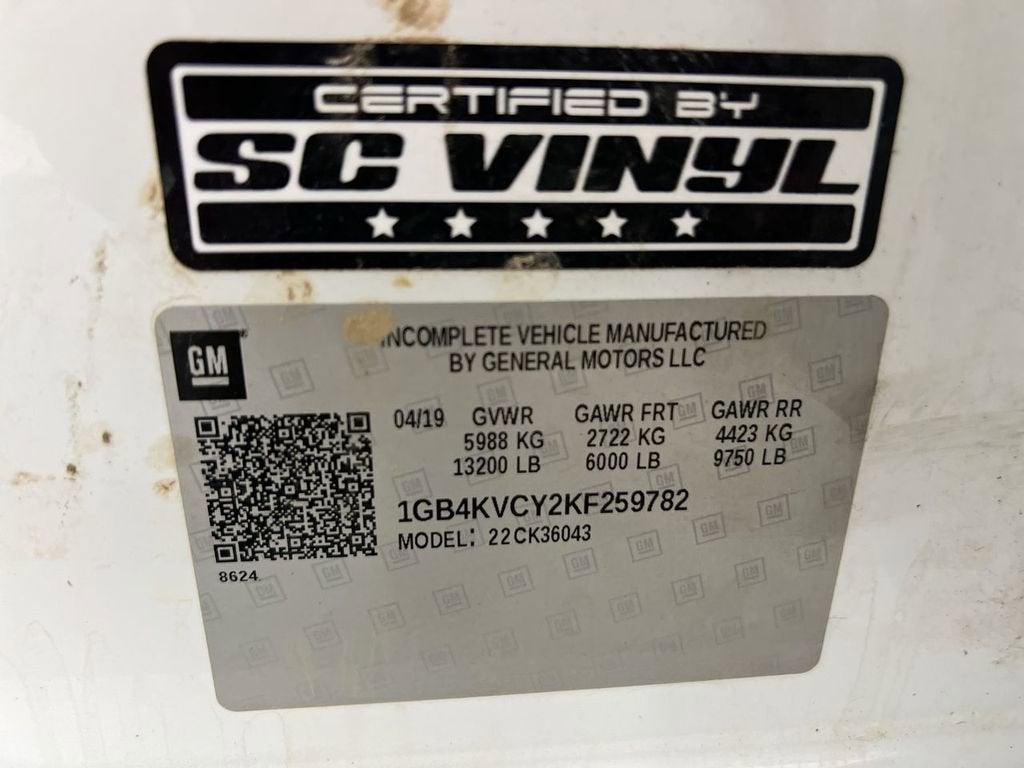 2019 Chevrolet Silverado 3500 HD Chassis Cab WT