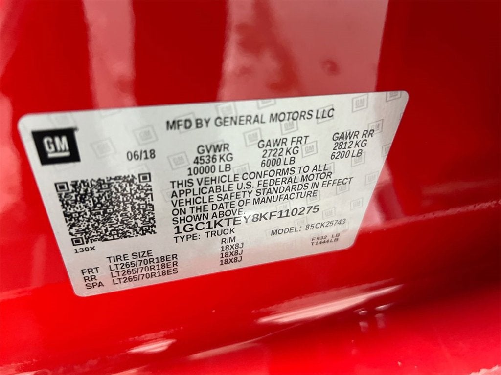 2019 Chevrolet Silverado 2500 HD LTZ