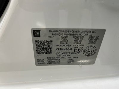 2018 Chevrolet Silverado 2500 HD LTZ