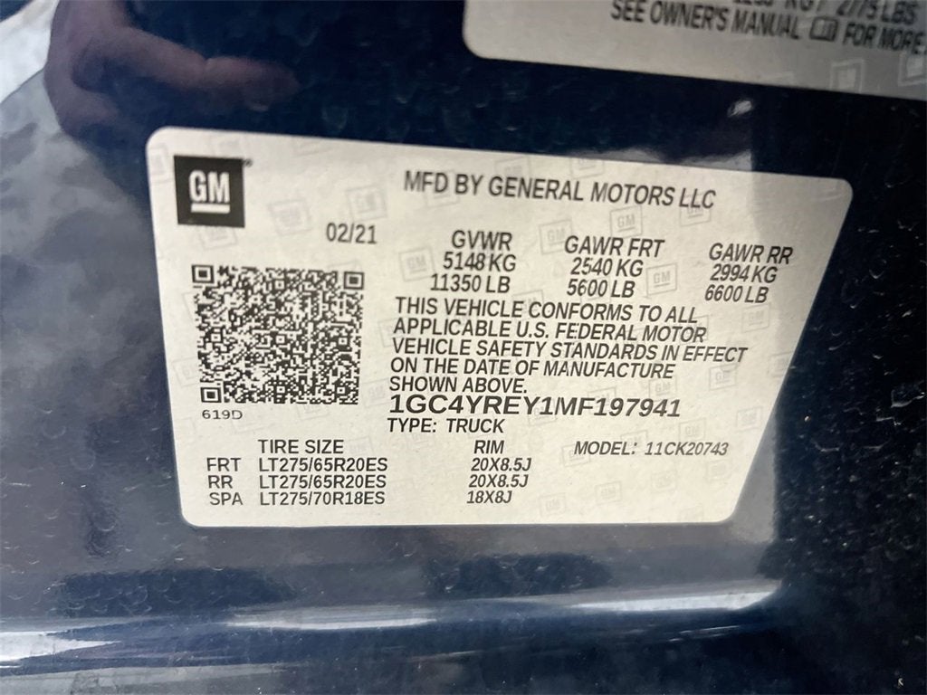 2021 Chevrolet Silverado 2500 HD High Country