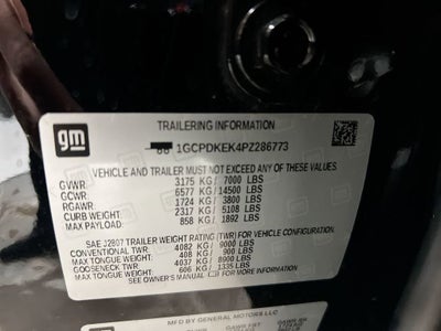 2023 Chevrolet Silverado 1500 LT (2FL)