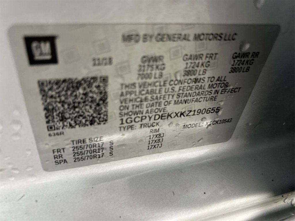 2019 Chevrolet Silverado 1500 LT