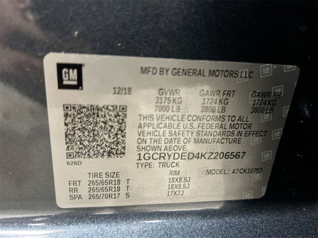 2019 Chevrolet Silverado 1500 LT