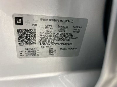 2019 Chevrolet Tahoe LT