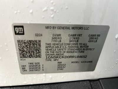 2024 Chevrolet Suburban LT