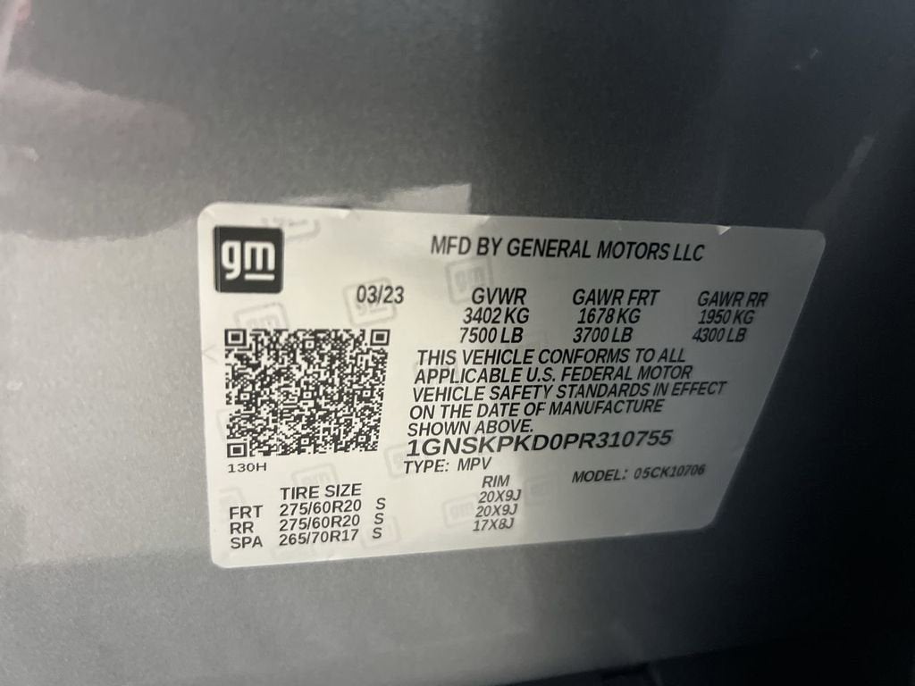 2023 Chevrolet Tahoe Z71