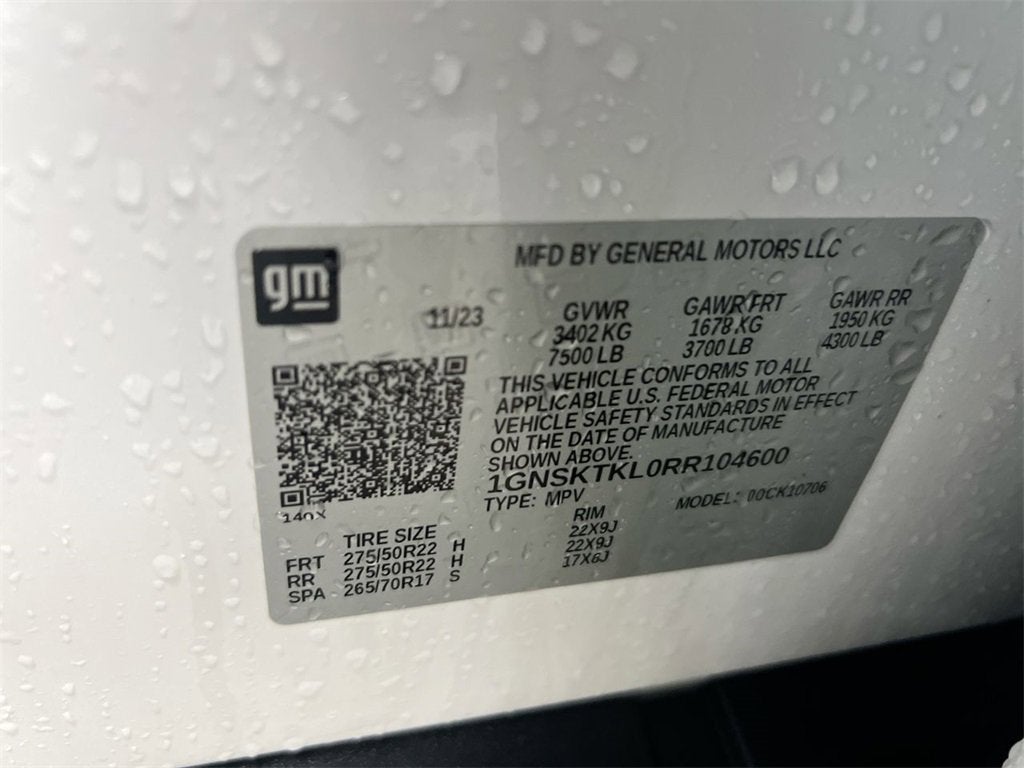 2024 Chevrolet Tahoe High Country