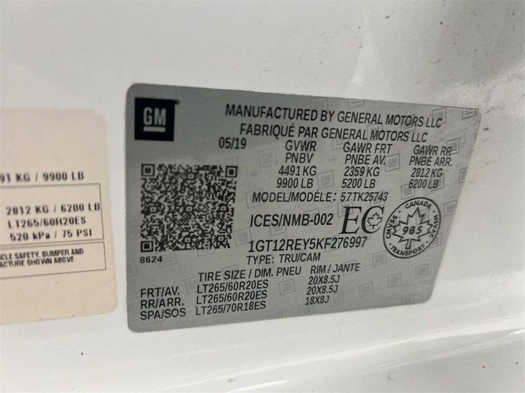 2019 GMC Sierra 2500 HD SLT