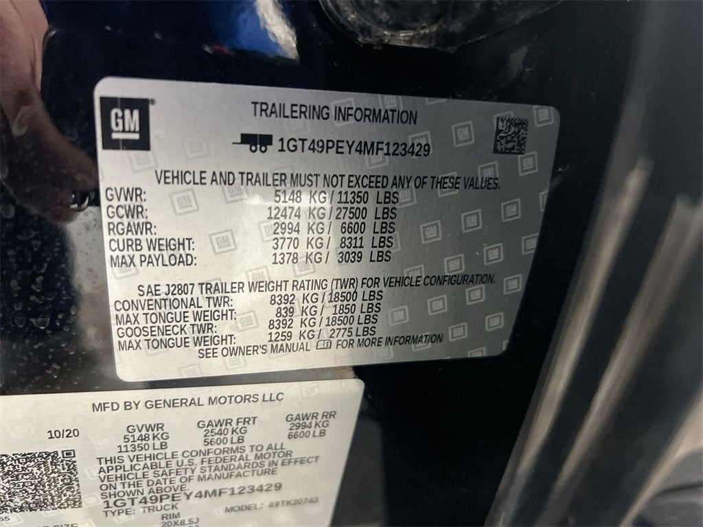 2021 GMC Sierra 2500 HD AT4