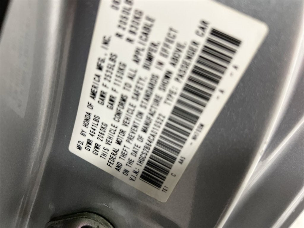 2012 Honda Accord Cpe EX-L