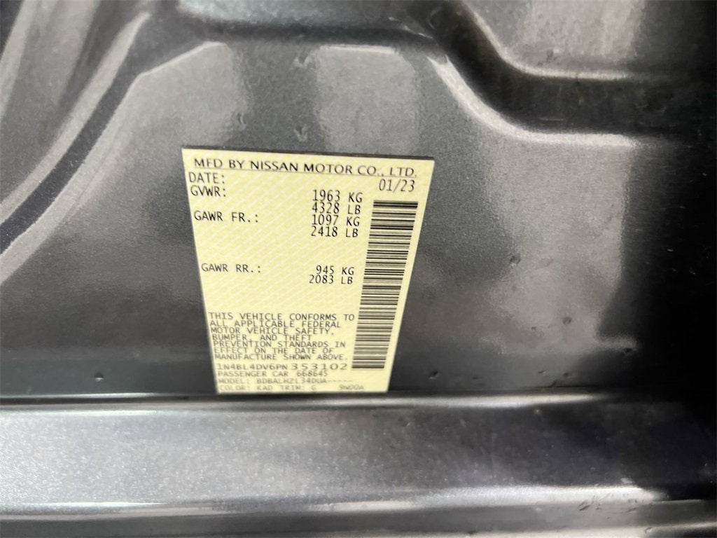 2023 Nissan Altima 2.5 SV