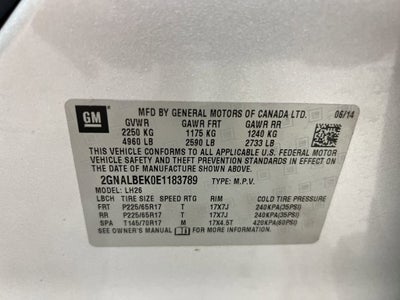 2014 Chevrolet Equinox LT