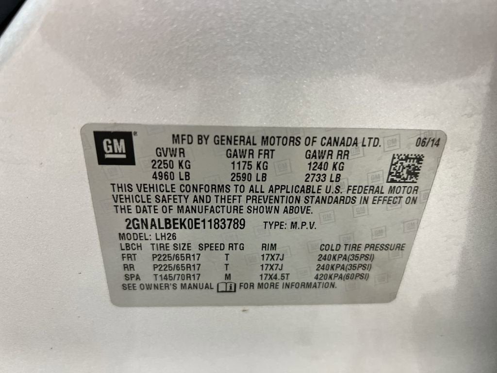 2014 Chevrolet Equinox LT