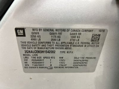 2017 Chevrolet Equinox LT