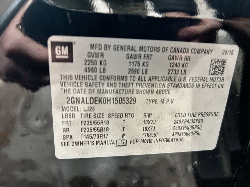 2017 Chevrolet Equinox Premier