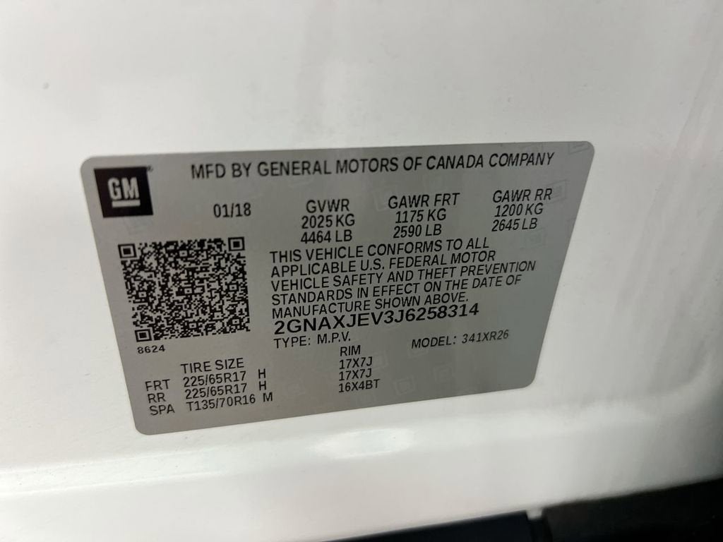2018 Chevrolet Equinox LT