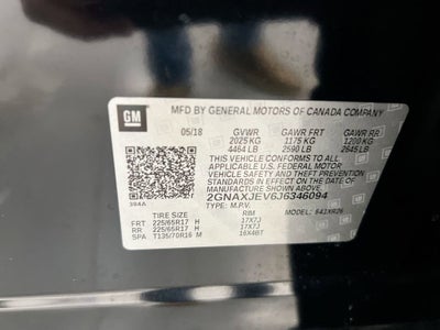 2018 Chevrolet Equinox LT
