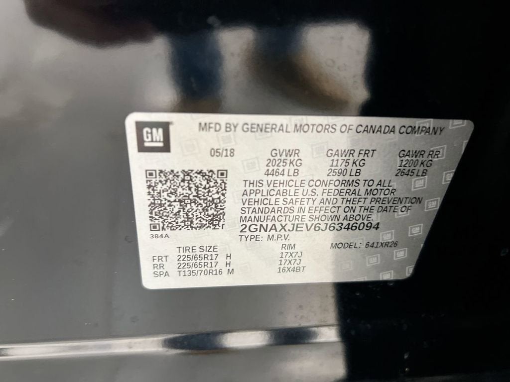 2018 Chevrolet Equinox LT