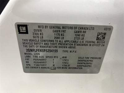 2015 Chevrolet Equinox LT