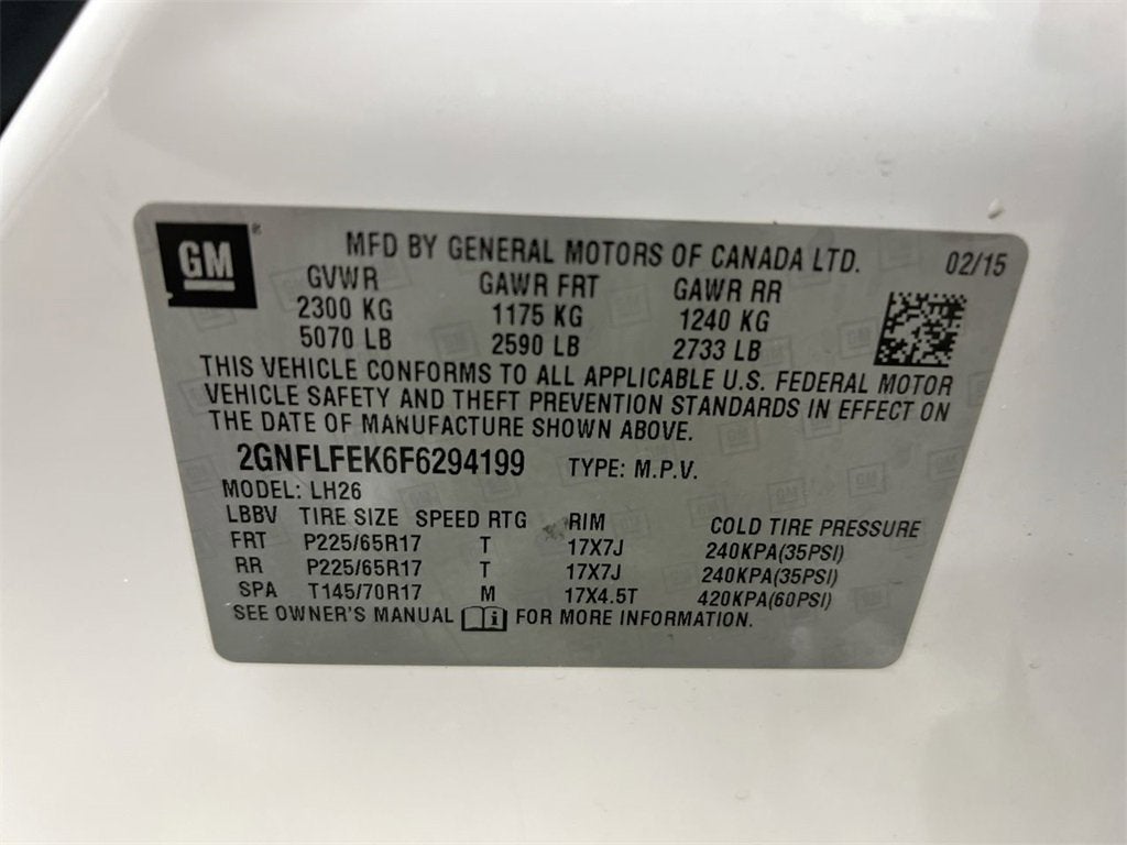 2015 Chevrolet Equinox LT