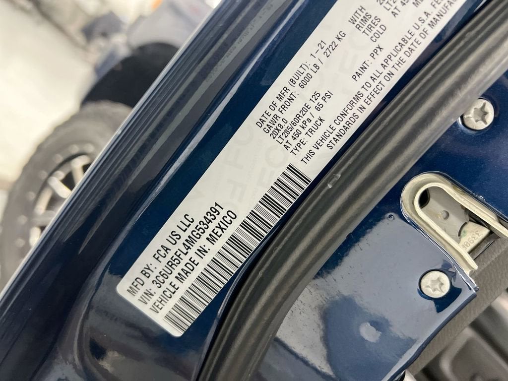2021 RAM 2500 Laramie