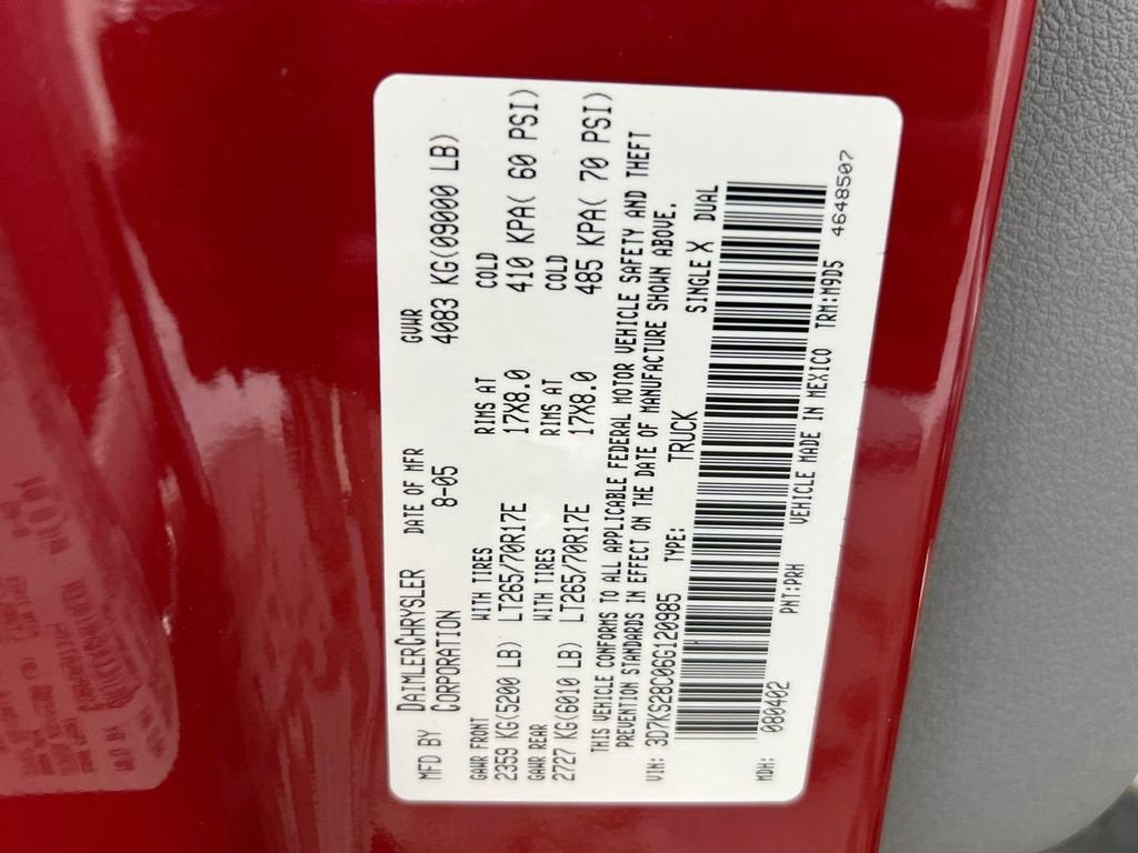 2006 Dodge Ram 2500 SLT