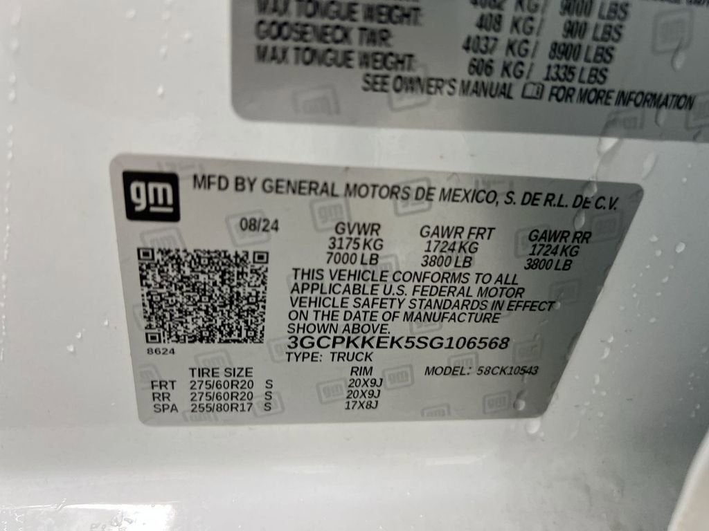 2025 Chevrolet Silverado 1500 LT (2FL)