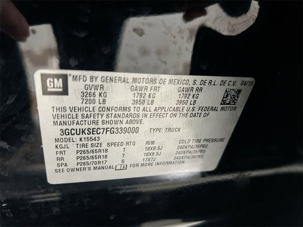 2015 Chevrolet Silverado 1500 LTZ