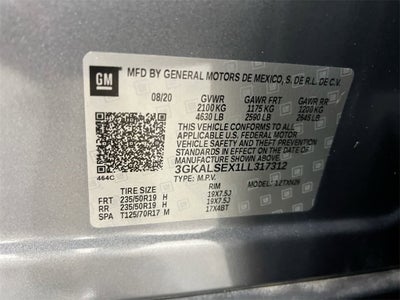 2020 GMC Terrain Denali