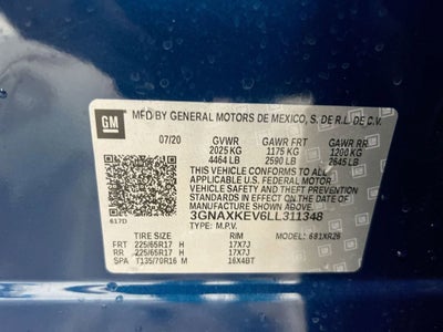 2020 Chevrolet Equinox LT